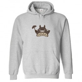 My Neighbour Totoro Cute Classic Unisex Kids and Adults Pullover Hoodie For Fantasy Animated Movie Fans